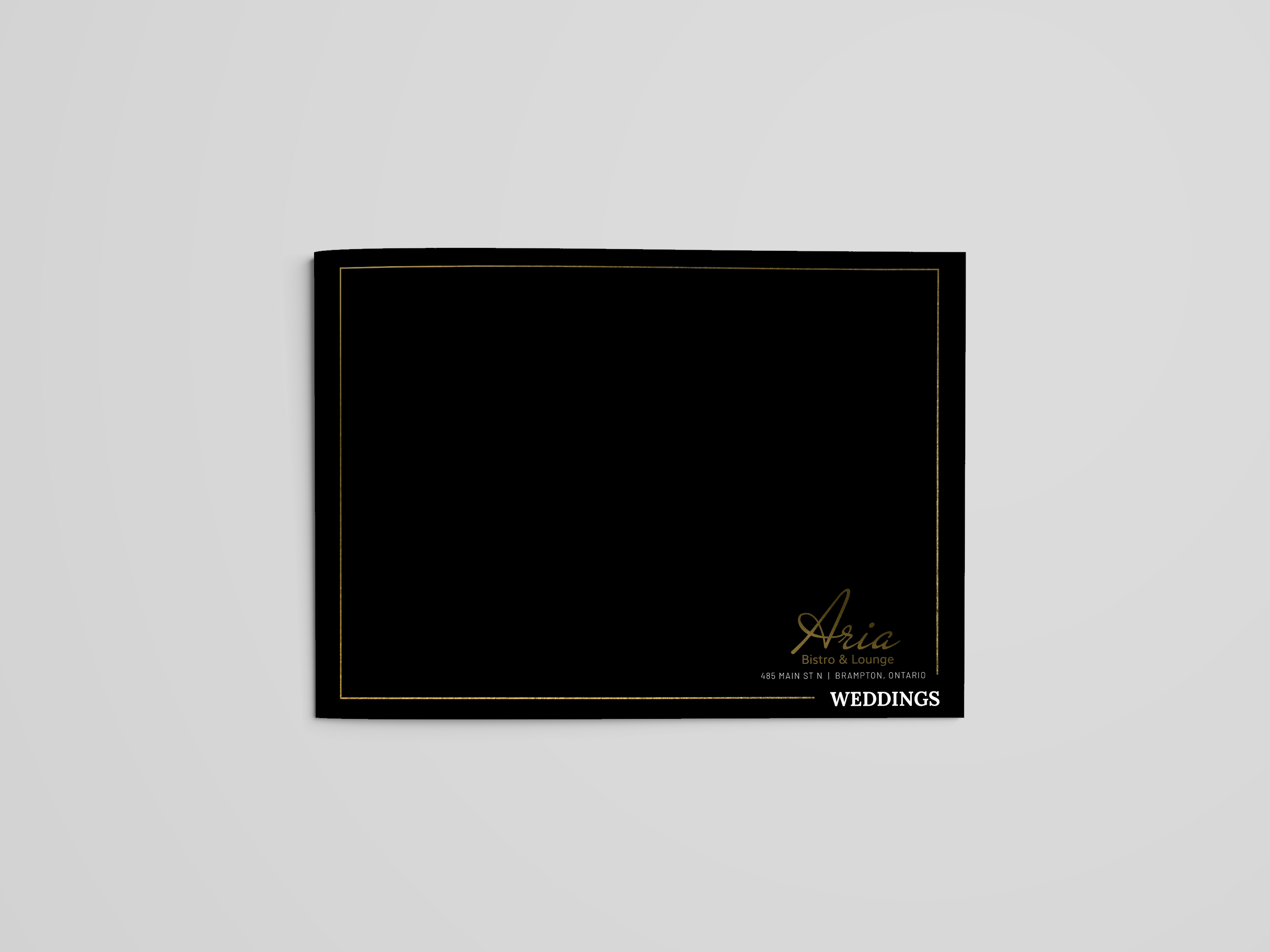 A4 Landscape Brochure Mockup - Free Version